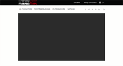 Desktop Screenshot of morenafilms.com